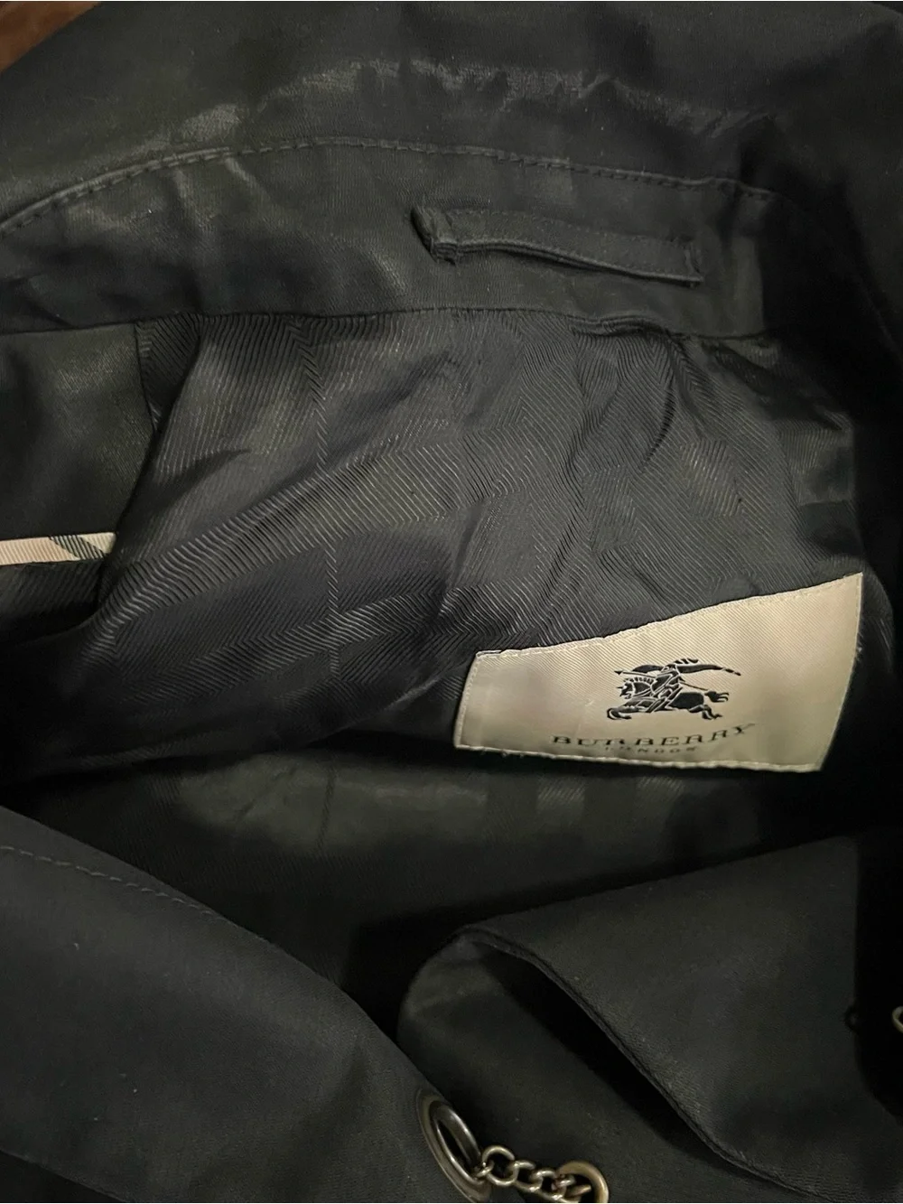 Vintage Burberry London Trench Coat - Picture 4 of 9